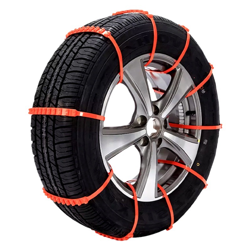 Cold-resistant nylon non-slip ribbon car non-slip chain manufacturers snow off-trapped mud off tire ribbon