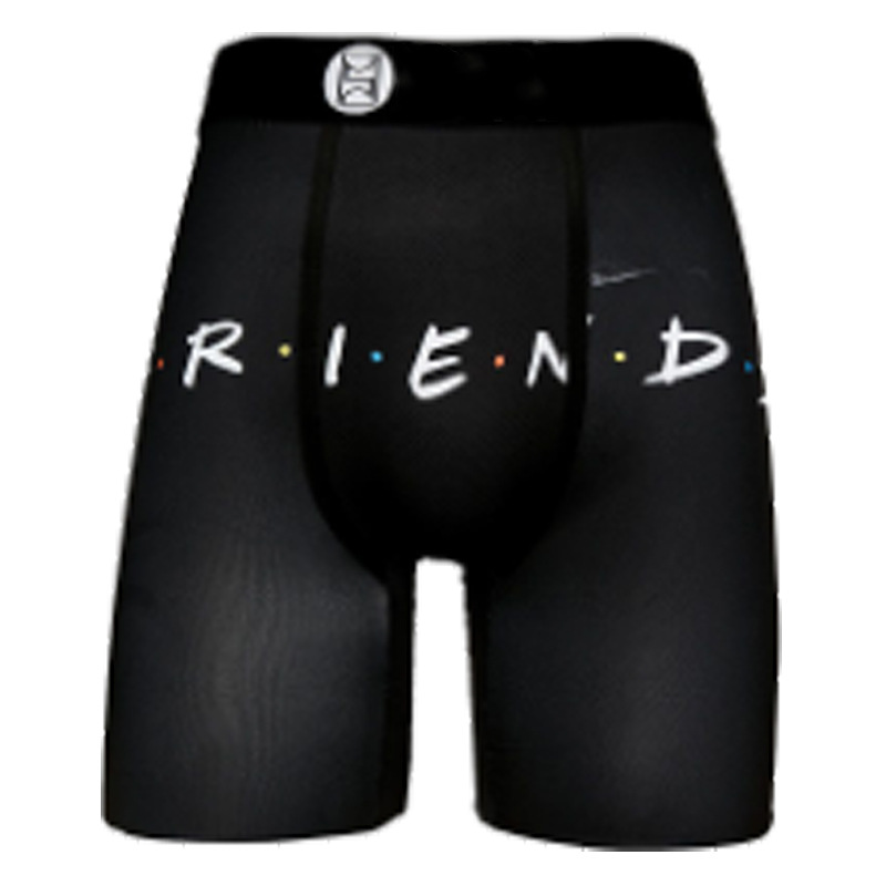 Picture of Men's Underwear Cartoon Print Men's Quick-Drying Boxer Briefs Sports Underwear Fitness Extended Underwear Men's Wholesale