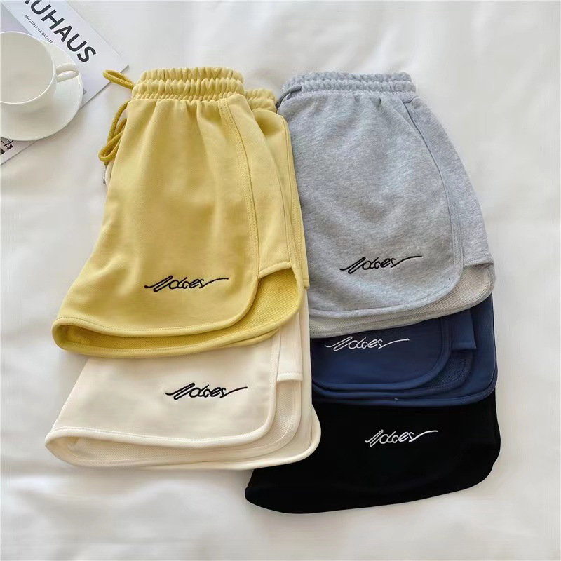 Picture of Women's Sports Shorts 2025 Summer Student Trendy Loose Casual Home Sleep Shorts Wide-Leg Yoga Hot Pants