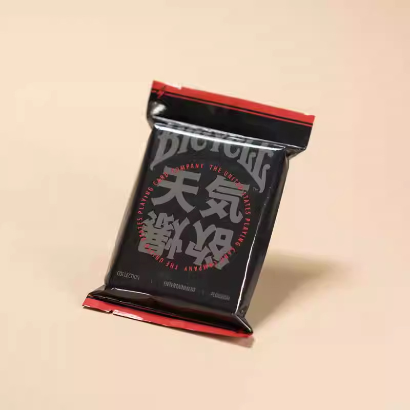 Picture of Huiqi Flower Cut bicycle Poker Blind Box Tide Play High Color Value Magic Flower Cut Card Weather Wants to Explosion Poker