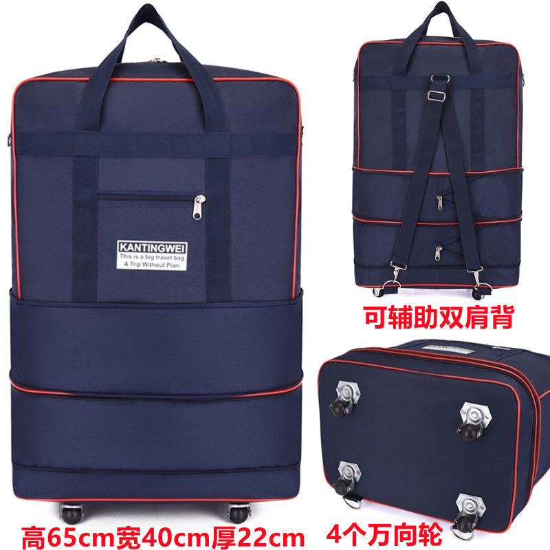 Picture of Waterproof Oxford Cloth Suitcase, Large Capacity Travel Bag, 158 Aviation Checked Bag, Overseas Moving Luggage Bag