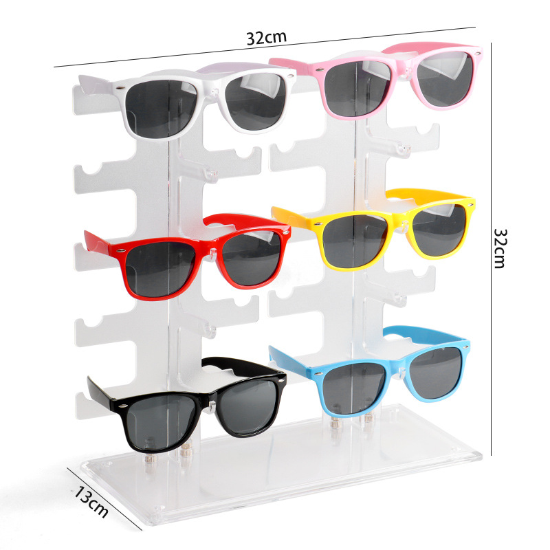 Picture of Ready-Made Glasses Store Counter Glasses Storage Box Sunglasses Storage Box Dust-Proof Transparent Drawer Storage Box