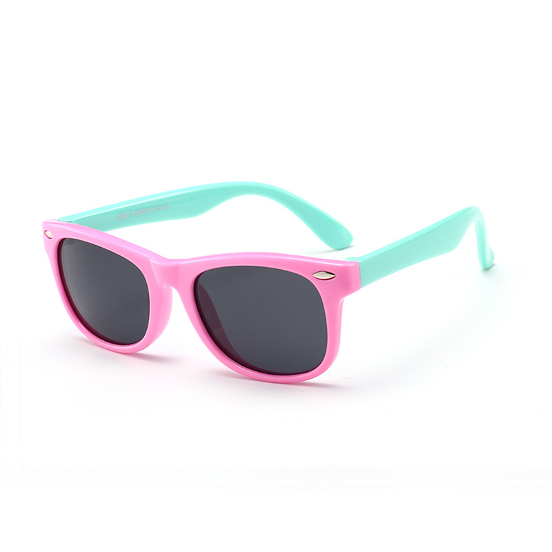 Picture of Factory new spot wholesale silicone UV protection sunglasses baby glasses polarized children sunglasses 802