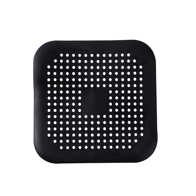 Picture of Sink anti-clogging silicone floor drain cover bathroom drain hair anti-clogging filter sewer filter