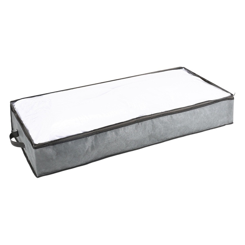 Picture of Amazon Bed Quilt Storage Bag Non-woven Reinforced Laptop Bed Clothes Sundries Quilt Finishing Storage Bag