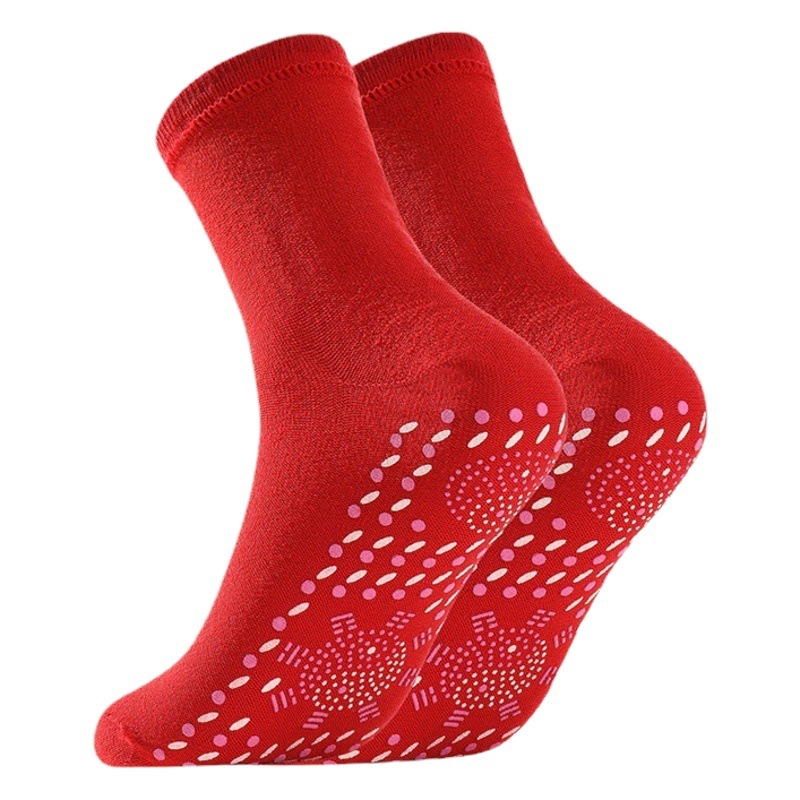 Manufacturer Sells Heating Socks, Comfortable, Durable, Breathable, Heating Socks, Warm and Cold-Resistant, Washed Cotton Socks, Wholesale and Retail
