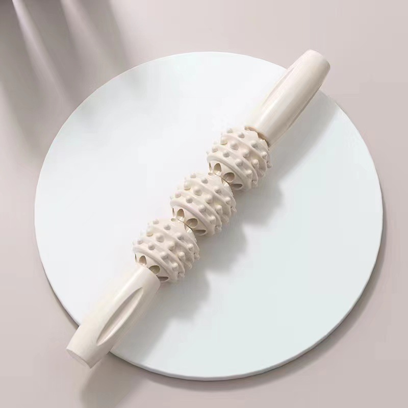 Picture of Massage Stick, Mace, Roller, Fitness Fascia Stick, Leg Muscle Relaxation Roller, Calf Yoga Stretching