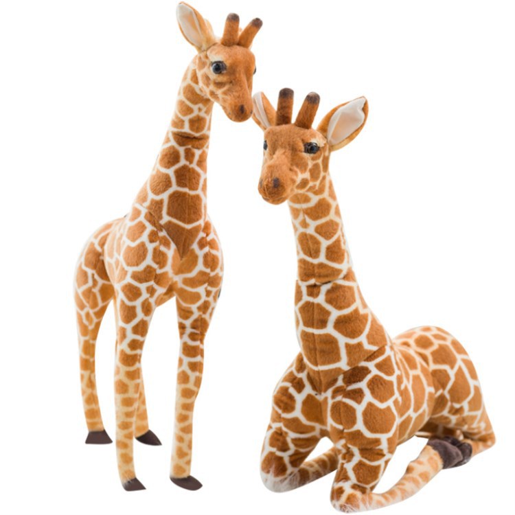 Picture of Giraffe Doll Plush Sika Deer Fawn Photography Props for Children Surprise Gift