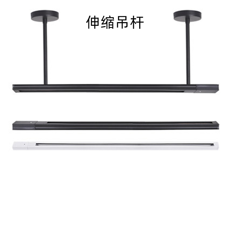 Picture of Track Strip Aluminum Guide Rail 1.15m 2.2m Wire Copper Core Aluminum Track White Shell Track Light Commercial Lighting