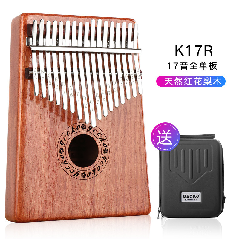 Picture of Gecko Kalemba kalimba Thumb 17 Tone Finger Piano Portable Musical Instrument in stock on Demand