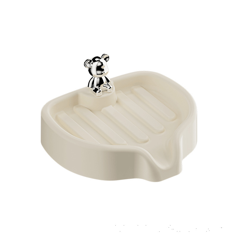 Picture of Cute Soap Box Ins High-value Soap Storage Rack Creative Soap Box Light Luxury High-end Household Storage Artifact