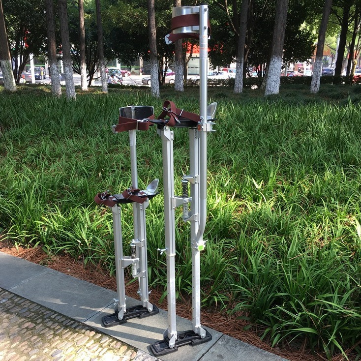 High seesaw shoes clown performance interior decoration construction tripod adjustable stilt accessories strap
