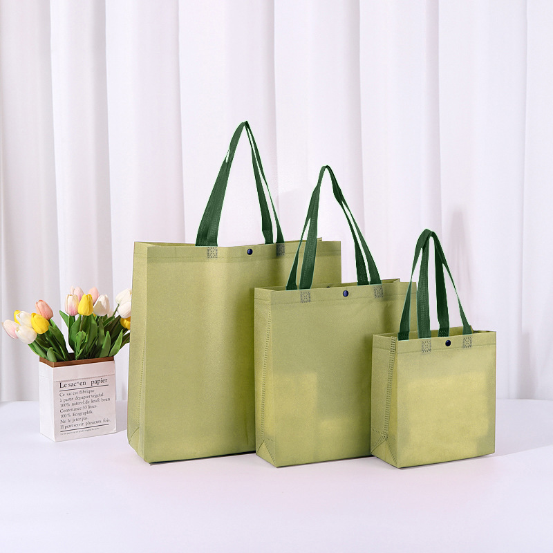 Picture of Customized Non-Woven Fabric Tote Bags for Women's Clothing Stores, Small Batch Logo Printing, Eco-Friendly Non-Woven Bags
