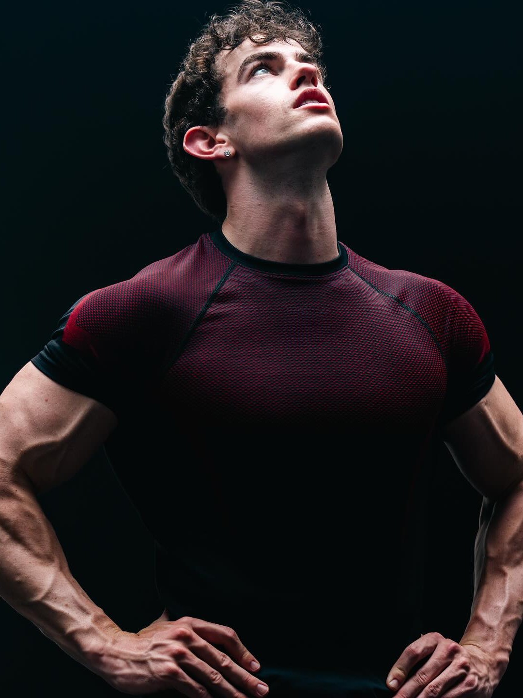 2025 Men's Fitness Clothing Short-Sleeved Sports Fitness Quick-Drying Bodysuit