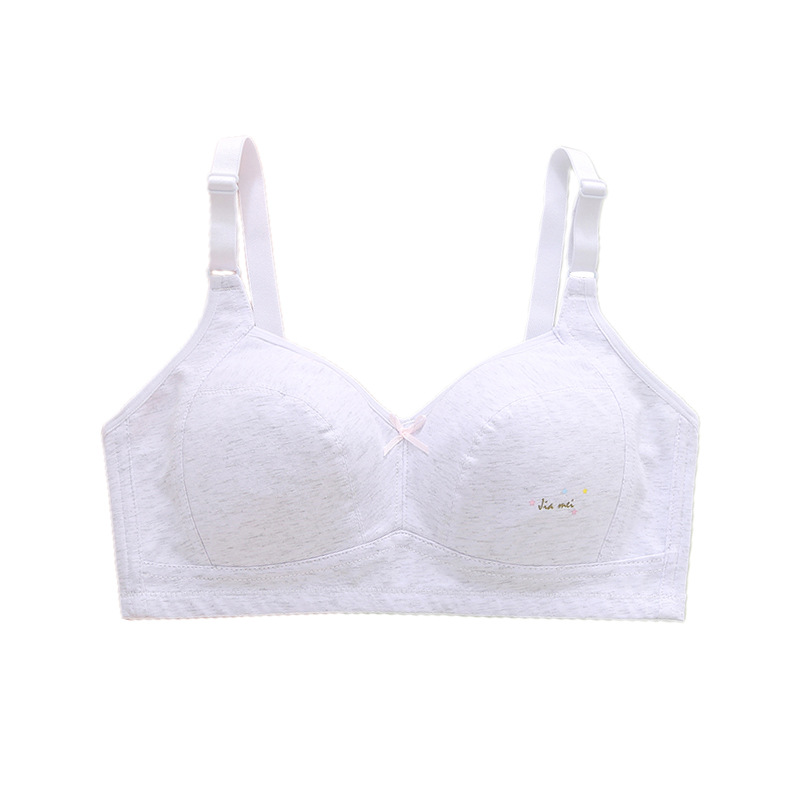 Picture of Girls' Underwear Developmental Small Vest Thin Pure Cotton Tube Top for Primary School Students Junior High School Senior high school Children Girls' Bra Summer
