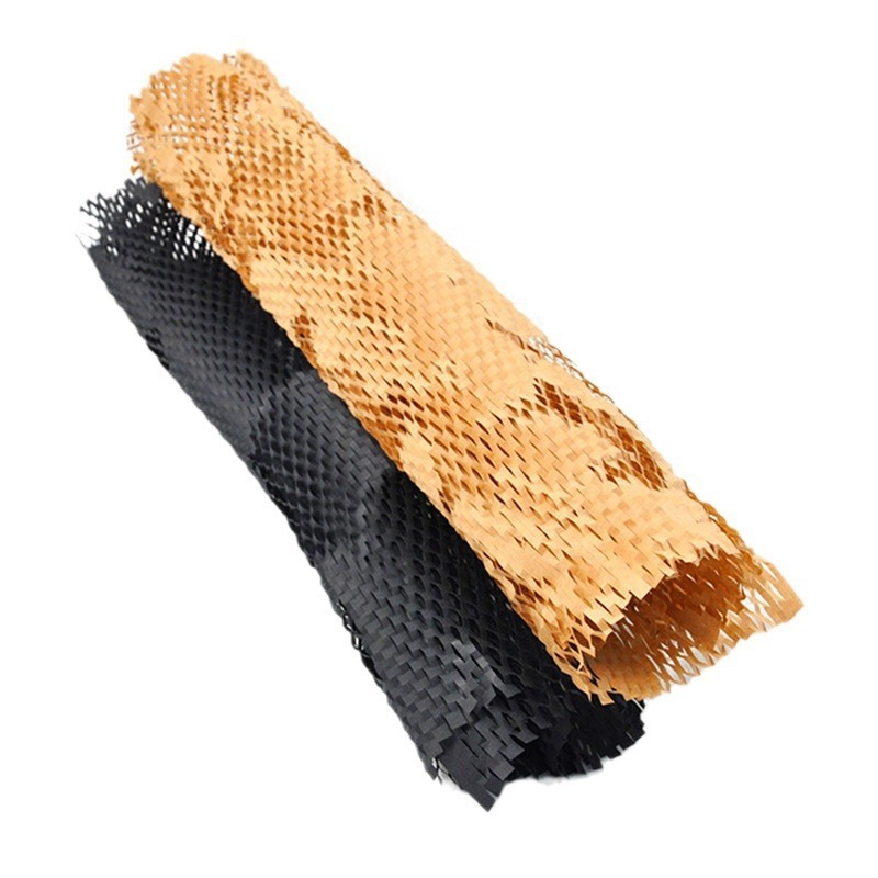 Picture of Factory wholesale kraft paper honeycomb paper roll green environmental protection shockproof shockproof cosmetics electronic products packaging paper