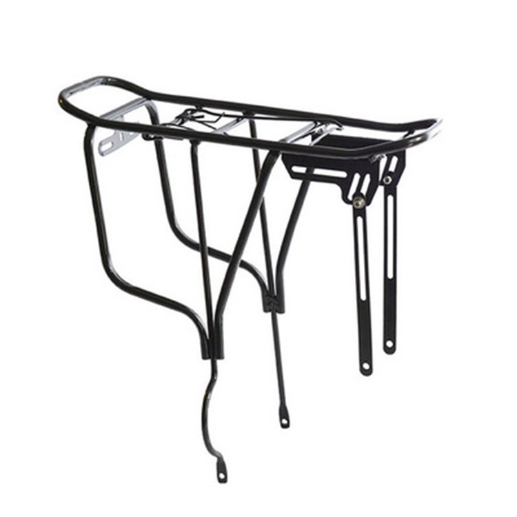 Mountain bike shelf bicycle rear shelf v brake disc brake iron pipe shelf common shelf equipment accessories