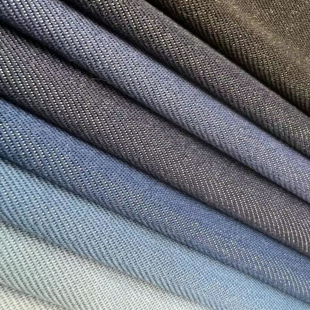 10 pieces of non-elastic active Denim imitation denim non-fading denim pants autumn and winter fabric 218843 crazy purchase