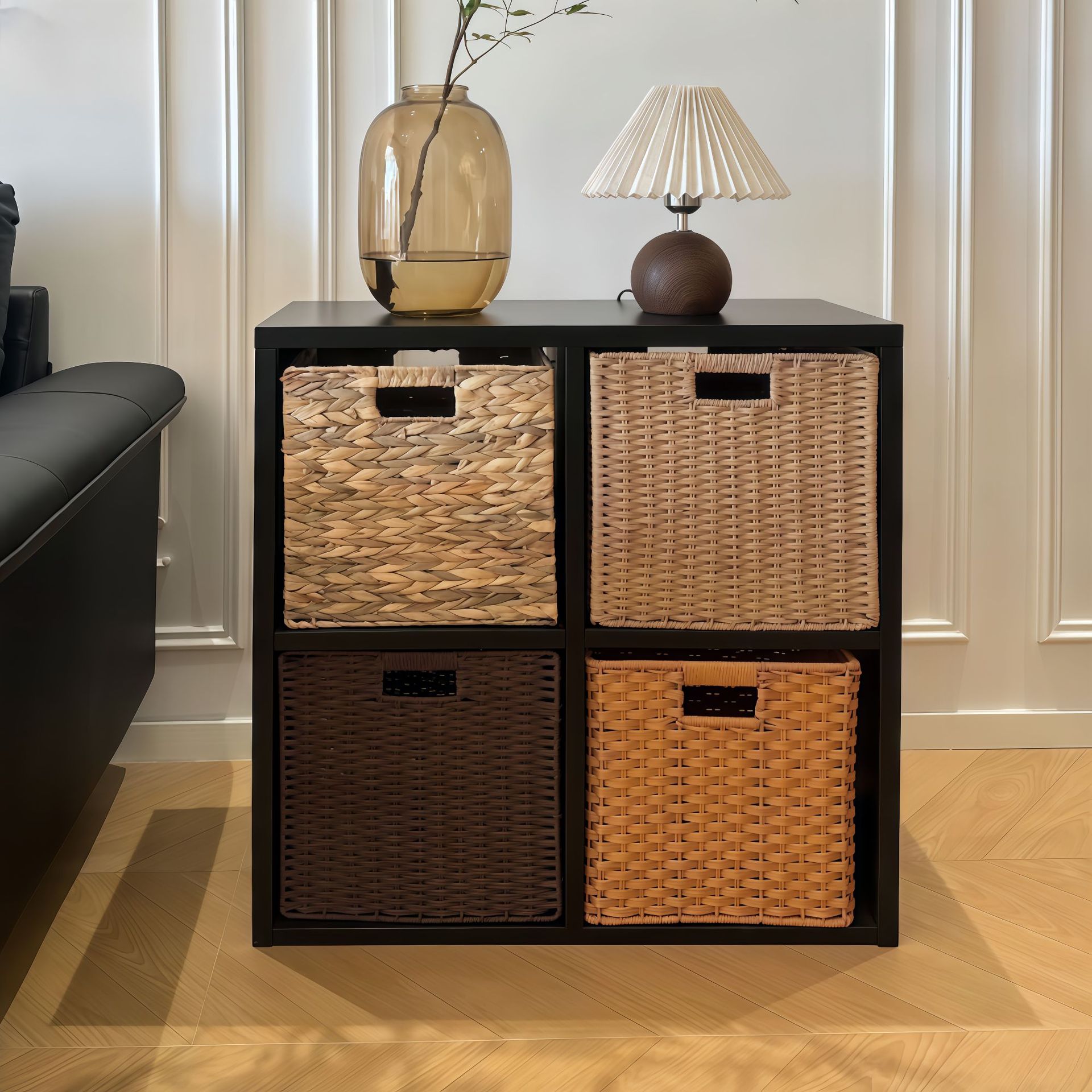Steel Home Grids Cabinet Tv Bookcase Free Combination Cabinet Wrought Iron Cabinet Children's Bookshelf Steel Bookcase Floor Cabinet