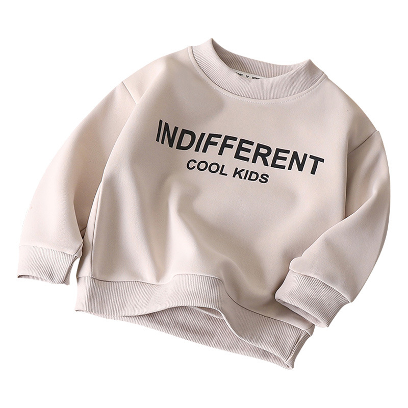 Picture of 2025 Spring & Fall Kidsren's Pullover Sweatshirt Long-Sleeved Korean Style Jacket Sports Casual Loose Top for Boys and Girls