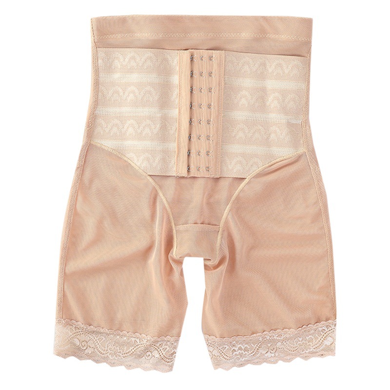 Postpartum Waist Shaping High Waist Abdominal Pants Women's Thin Breathable Hip Lifting Body Shaping Waist Flat Corner Pants
