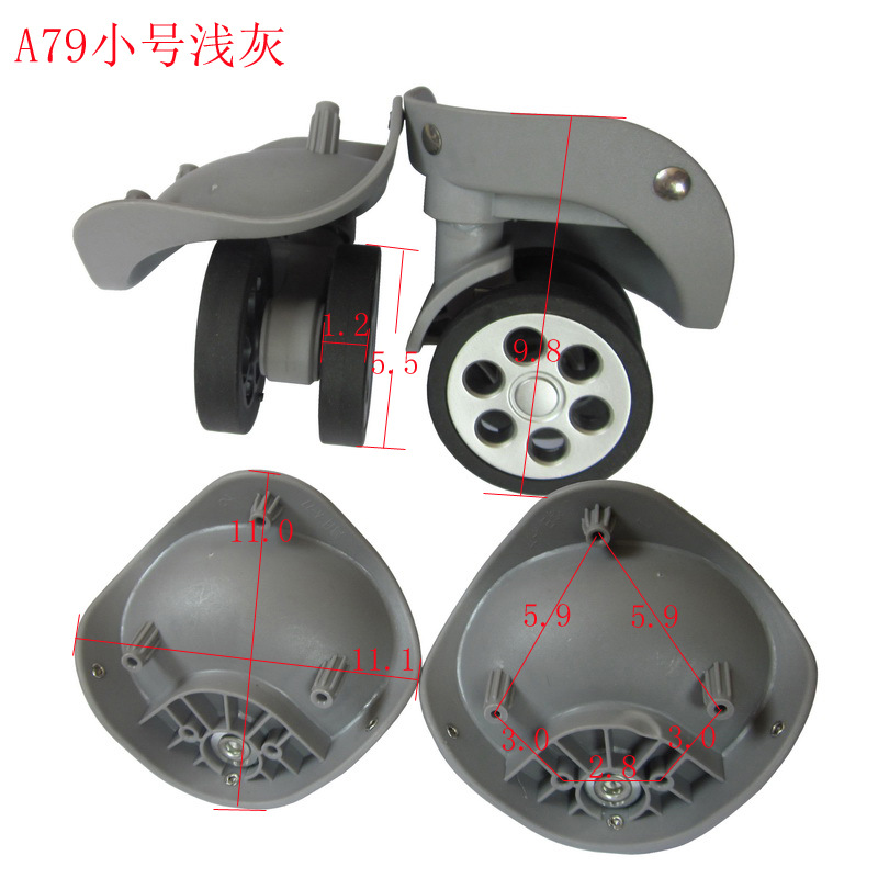 Picture of A generation of all kinds of luggage case wheel accessories luggage accessories universal wheel luggage suitcase wheel accessories
