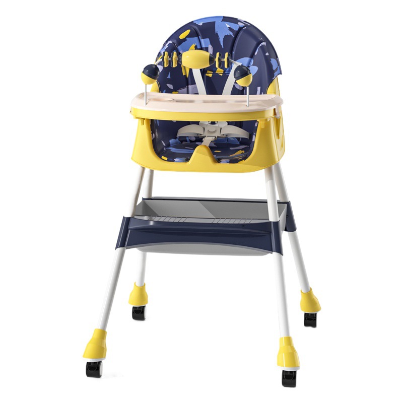 Baby Dining Chair s-360 Adjustable Children's Dining Chair Baby Chair bb Stool Height Adjustable Dining Table and Chair Portable