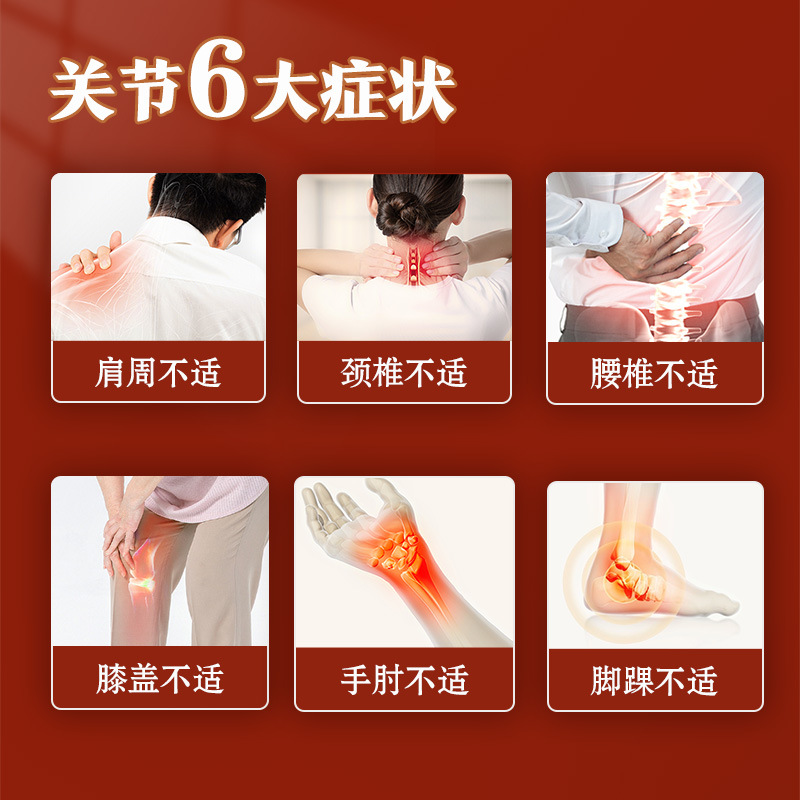 Picture of Jizhong Huikang Shujuhuoluo Patch Manufacturer Spot Lumbar Disc Knee Joint Discomfort Neck Shoulder Waist Leg Patch