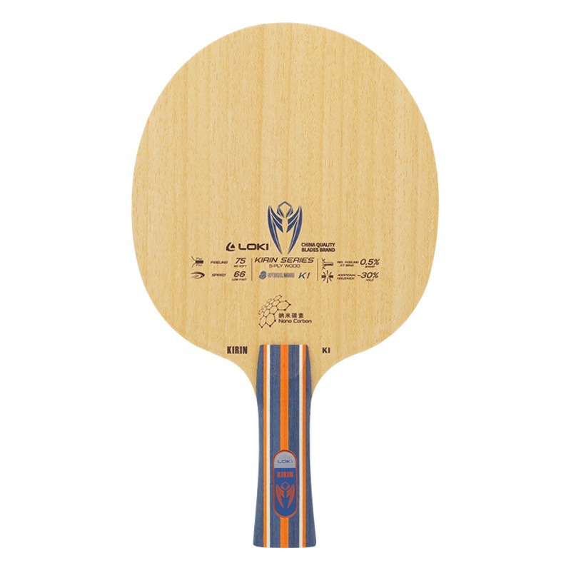Picture of Loki Thor Kirin K1 Table Tennis Racket Base Plate 5 Wood 2 Carbon Beginner Training Base Plate Offensive Horizontal Racket Straight Shot