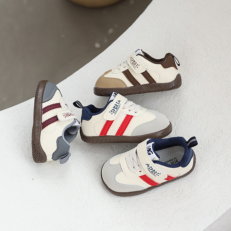 Men's Treasure Casual Children's Shoes, Girls' Moral Training Shoes, Children's Sneakers, 2025 Spring New Lightweight Soft-Soed Girls' Board Shoes