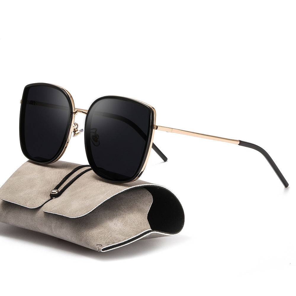 Picture of Hot-Selling New Gm Sunglasses for Women, High-End, Anti-Uv, Big Face, Slimming Look Sunglasses, Men's Driving Polarized Glasses