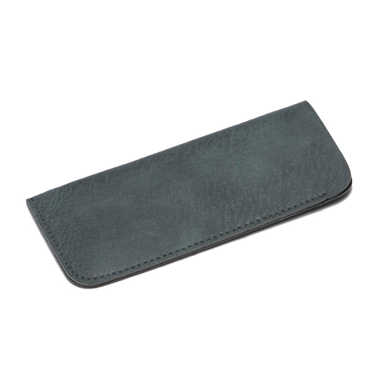 Picture of Hot Selling New Glasses Case Soft Leather Glasses Bag Reading Glasses Leather Bag Waterproof Leather Case Affordable Direct Sales Wholesale Logo
