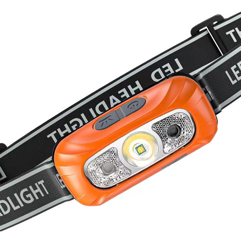 Picture of Strong headlight charging super bright head-mounted lighting long endurance induction outdoor night fishing home flashlight