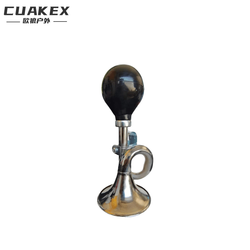 Cross-Border Bicycle Mountain Bike Curved Horn Snail Horn Air Horn Elbow Retro Bicycle Horn