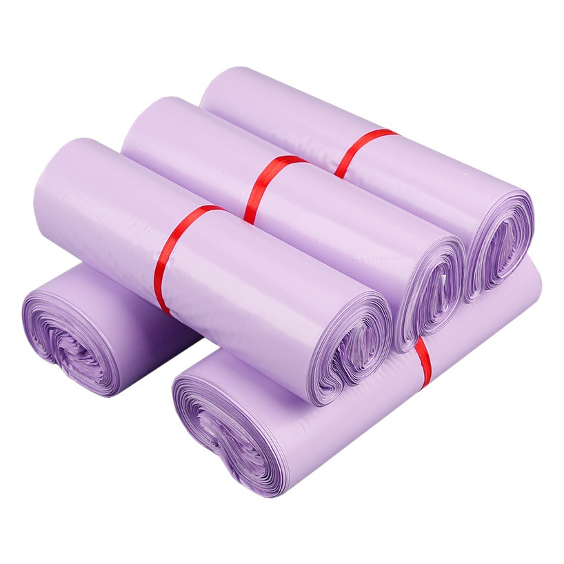 Express bag thickened purple New material express packaging bag wholesale express bag logistics bag waterproof packaging bag LOGO