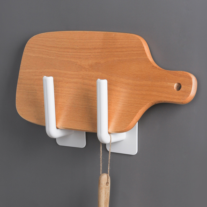 Picture of Punch-free Storage Hook Kitchen Chopping Board Pot Lid Storage Rack Household Multifunctional Tissue Holder Water Cup Rack