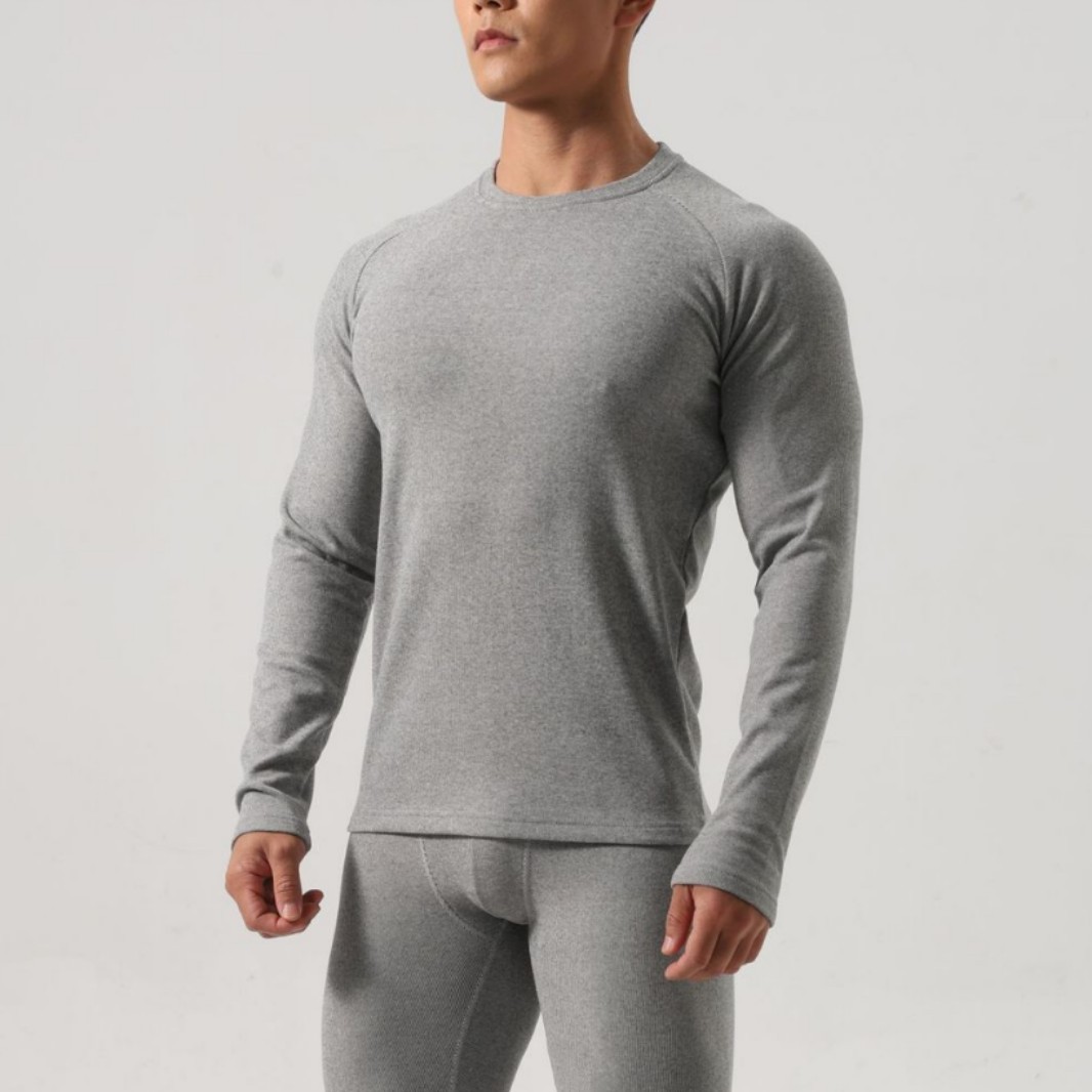 GYMBULL280 g Cashmere Heavy Weight Warm Comfortable High Elastic Breathable Tight Moisture Wicking Sports Men