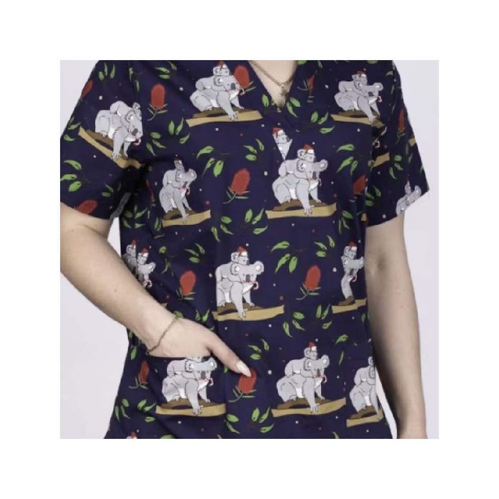 .Cotton Direct Spray Printing Fabric.Washable Clothing Printing.Cotton Weft Elastic Printing Bedding.Nurse Clothing Printing