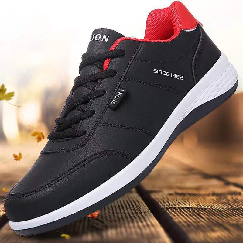 New Men's Shoes All-match Men's Casual Business sneaker Trendy Student All-match Running Shoes Factory Straight Hair