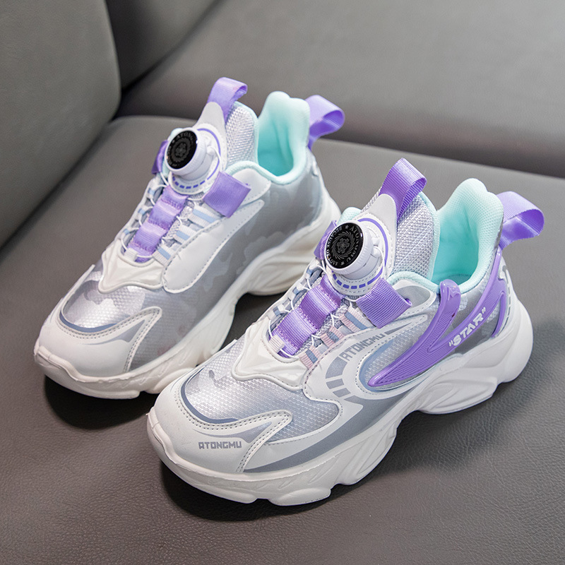 Spring and Summer 2024 Children's sneaker Women's Shoes Large Children's Boys' Shoes Breathable Mesh Soft-soled Casual Torre Shoes