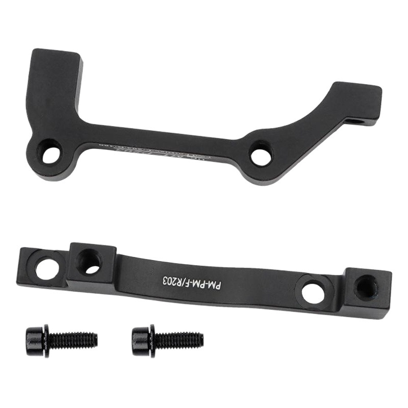Meroca Bicycle Disc Brake Adapter Seat Front Fork Frame A/B Column to 160/180/203mm Conversion Seat