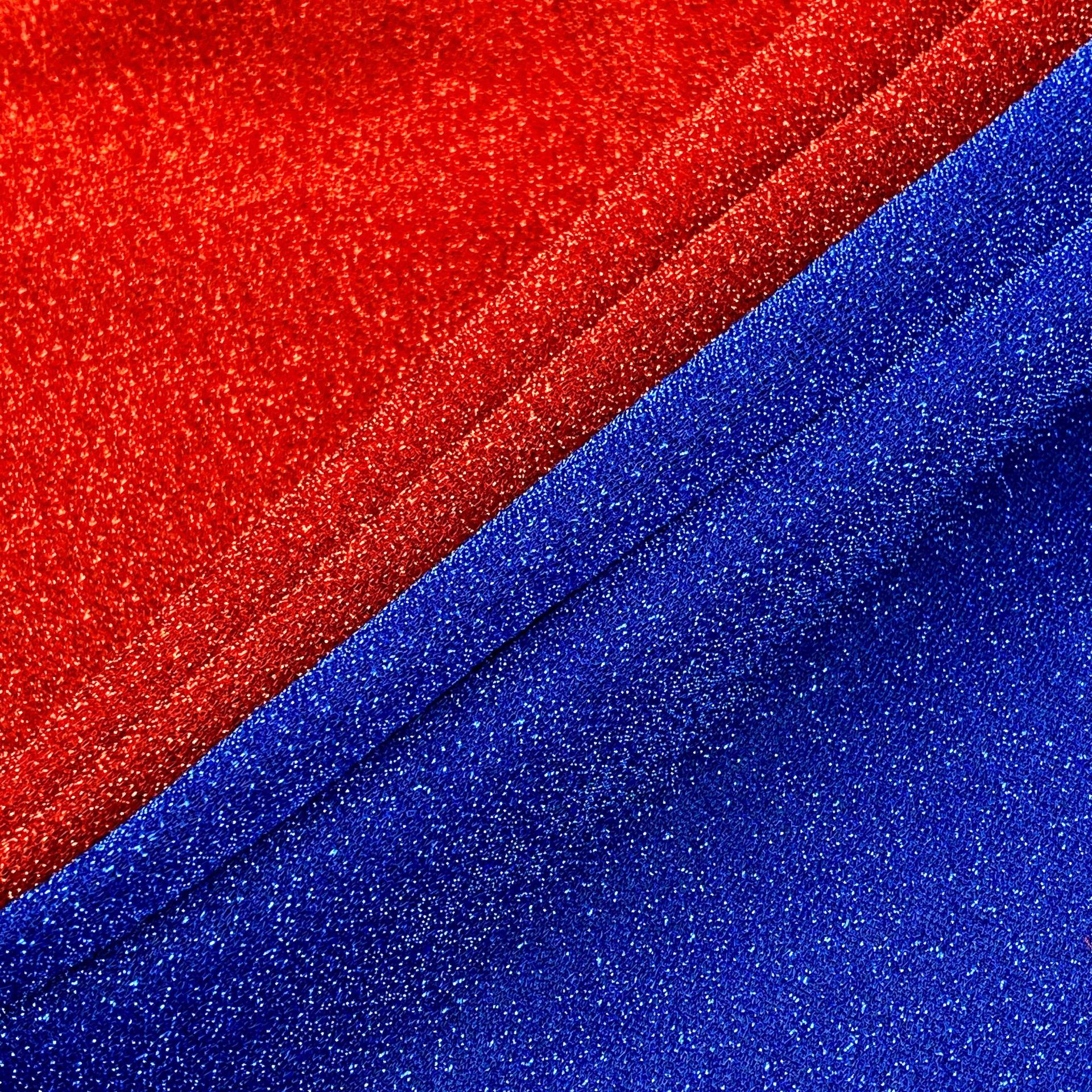Picture of Factory in stock fashion decorative silver thick thread cloth 115g silver knitted fabric toy handbag decorative fabric