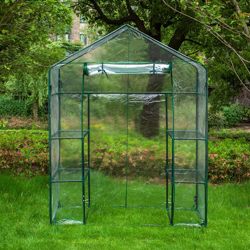 Picture of Balcony greenhouse outdoor greenhouse insulation shed garden courtyard fleshy seedling triangle plum warm cover a generation of hair