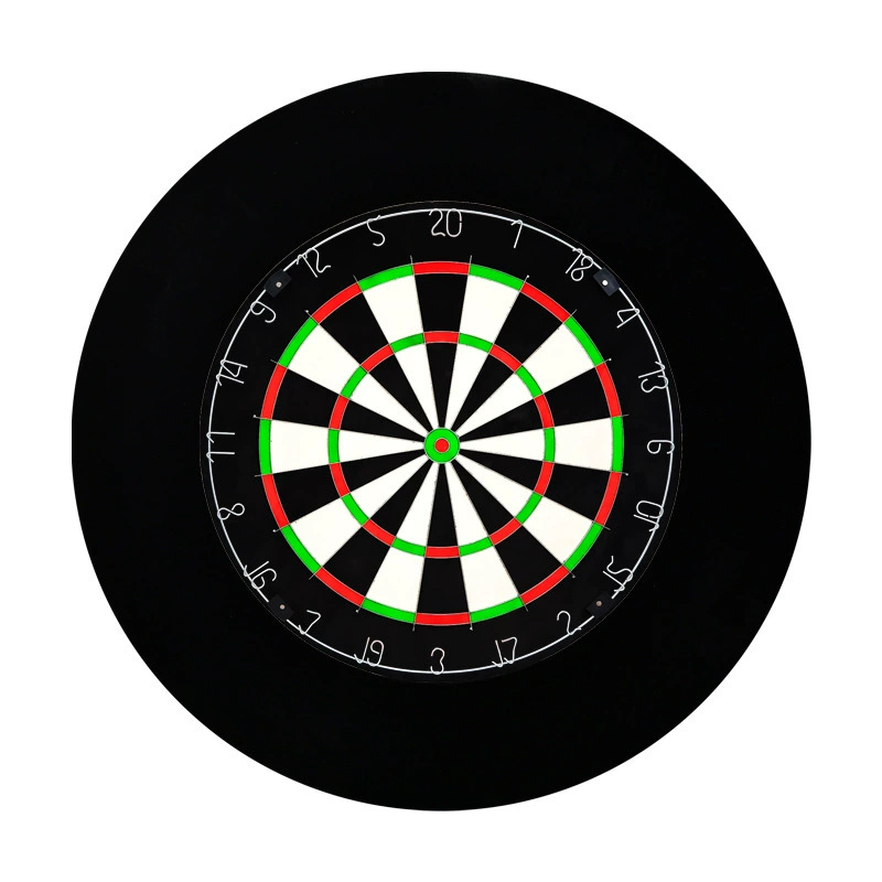 Removable dart board protective cover dart target pad protection wall guard black hemp target wall guard ring hemp target 45CM