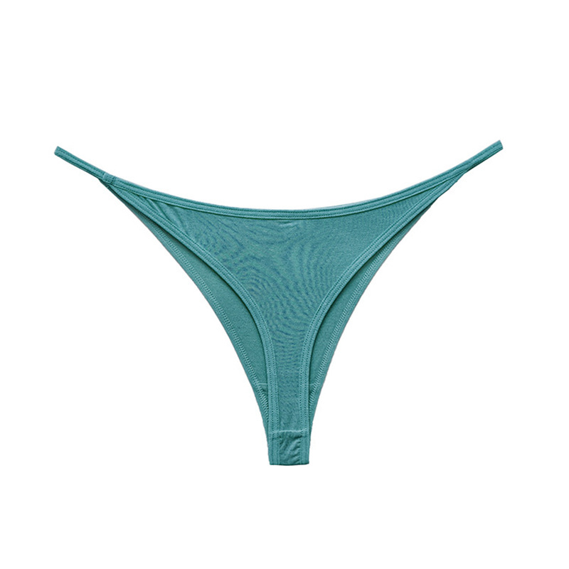 Picture of thong women bikini fashion fitness yoga modal sexy t pants cotton seamless women's underwear