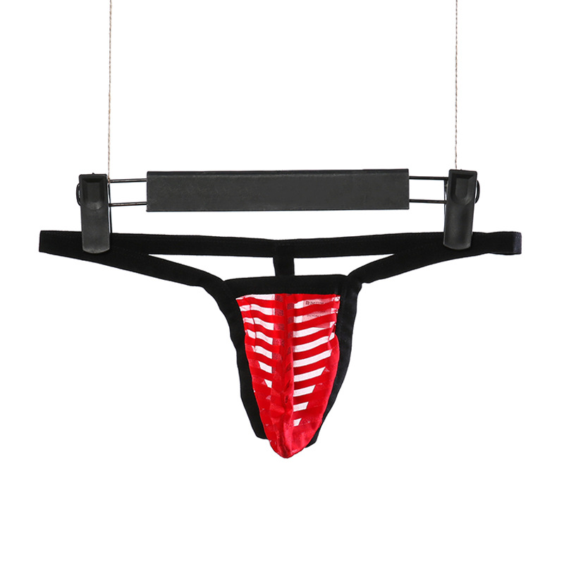 Picture of A generation of men's thong low waist show ass T pants sexy underwear breathable Europe and the United States