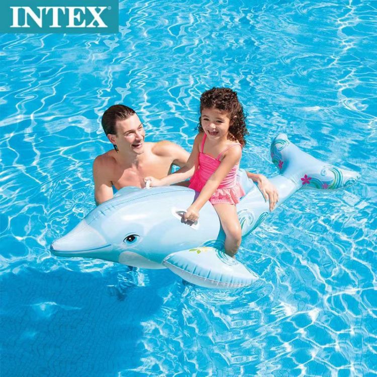 Picture of INTEX water Mount children adult water swimming Mount riding swimming ring water animal modeling toy