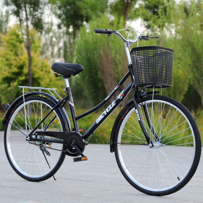 Picture of Bicycle men's women's 24 inch 26 inch adult city commuter light ordinary leisure cycling student lady car