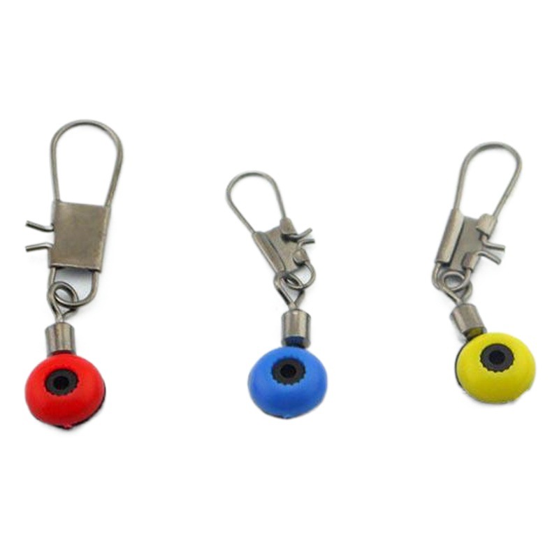 Big High-Speed Sea Space Bean Sea Bean Connector Sea Pole Sliding Float Eight-Character Ring Line Set Sea Fishing Factory Fishing Gear Accessories