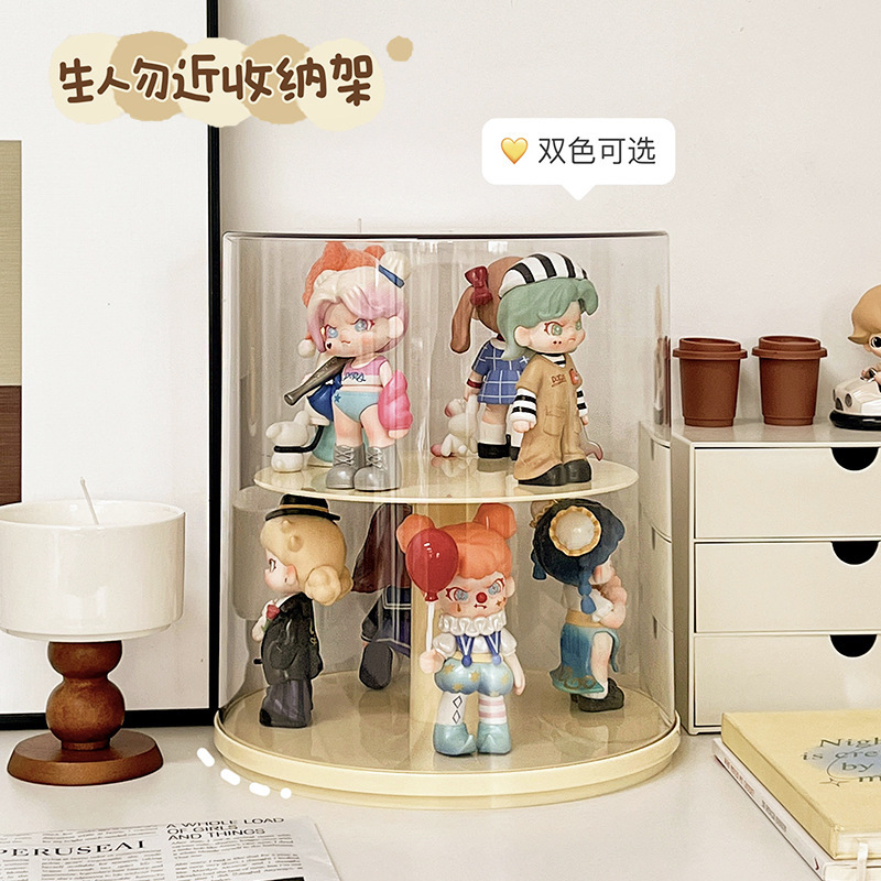 Blind Box Storage Display Stand Acrylic Transparent Dustproof Lego Hand Ornaments Display Cabinet Bubble Mart Display Box